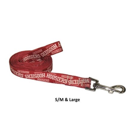 Little Earth Productions Indiana Hoosiers Nylon Leash - S/M YDIND103-0002